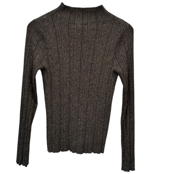 Rails Vivienne Sweater In Gold Lurex - Picture 5 of 7